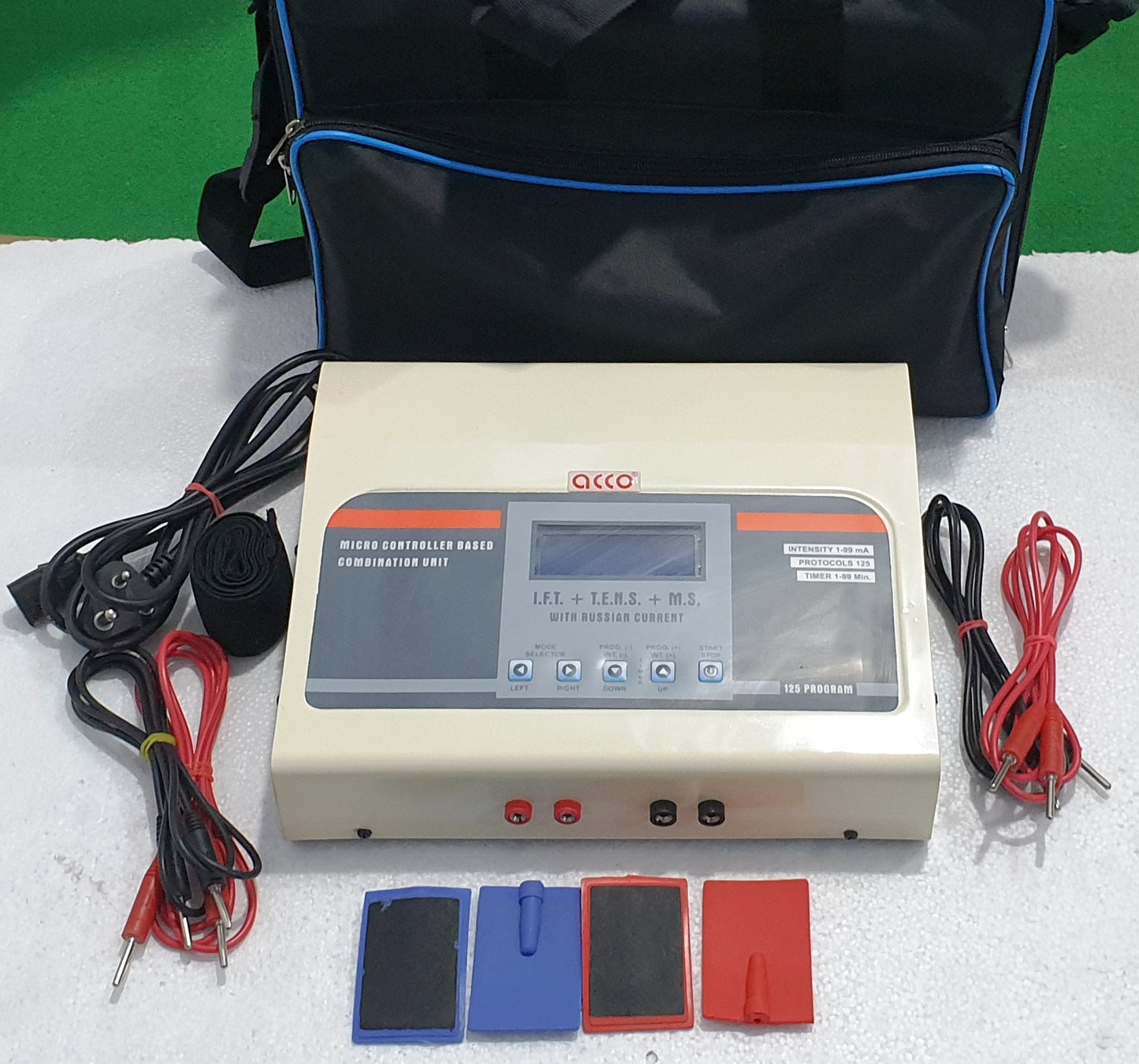 acco Interferential Therapy Machine with MS TENS LCD 125 Programs