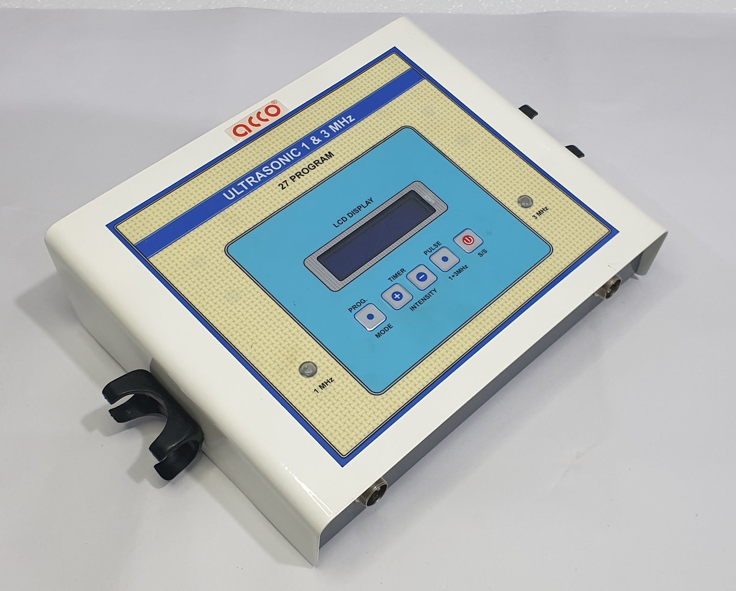 acco Ultrasound Therapy Unit (1&3Mhz) LCD 27 Prg