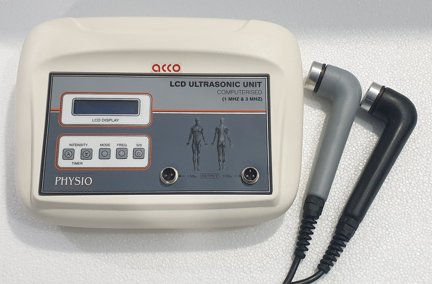 acco Ultrasound Therapy Machine 1& 3 Mhz, LCD Display - US24