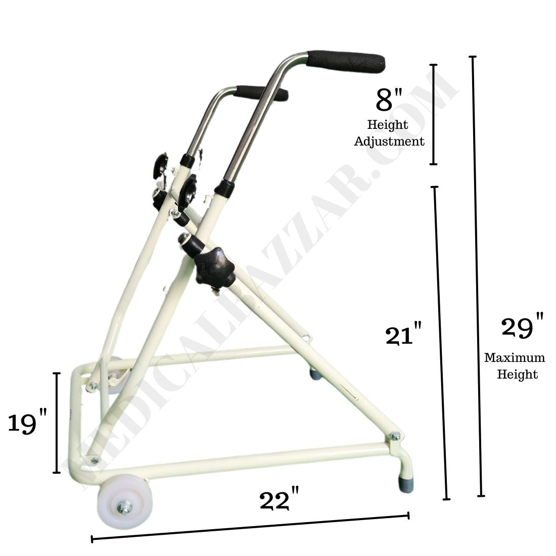 acco Walker Rollator (Folding, Height Adjustable)