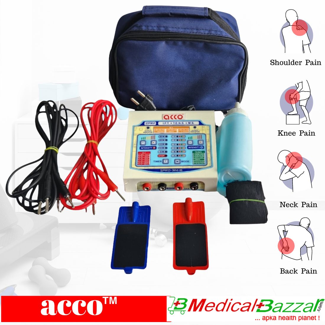 Acco Mini Combo IFT TENS MS