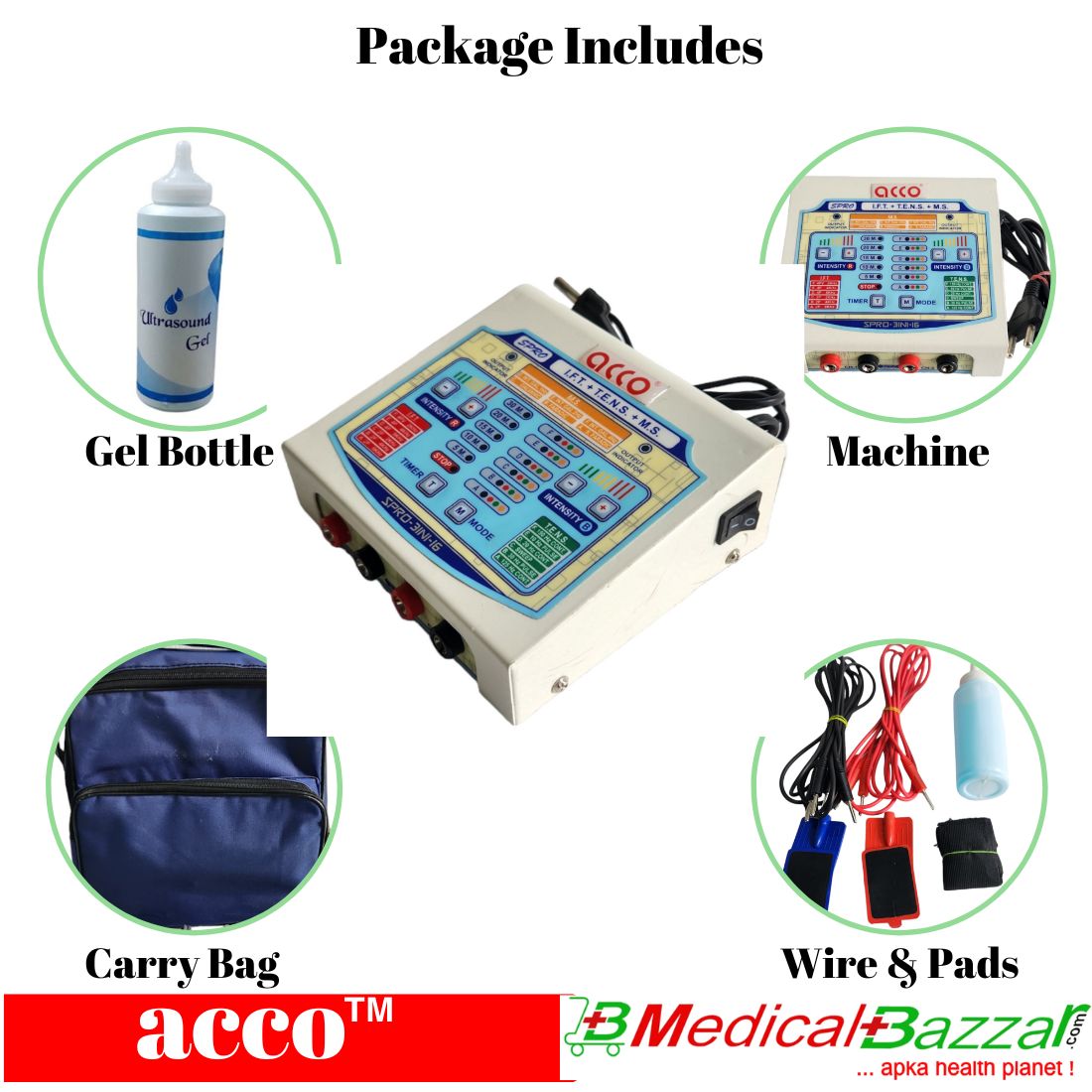 Acco Mini Combo IFT TENS MS