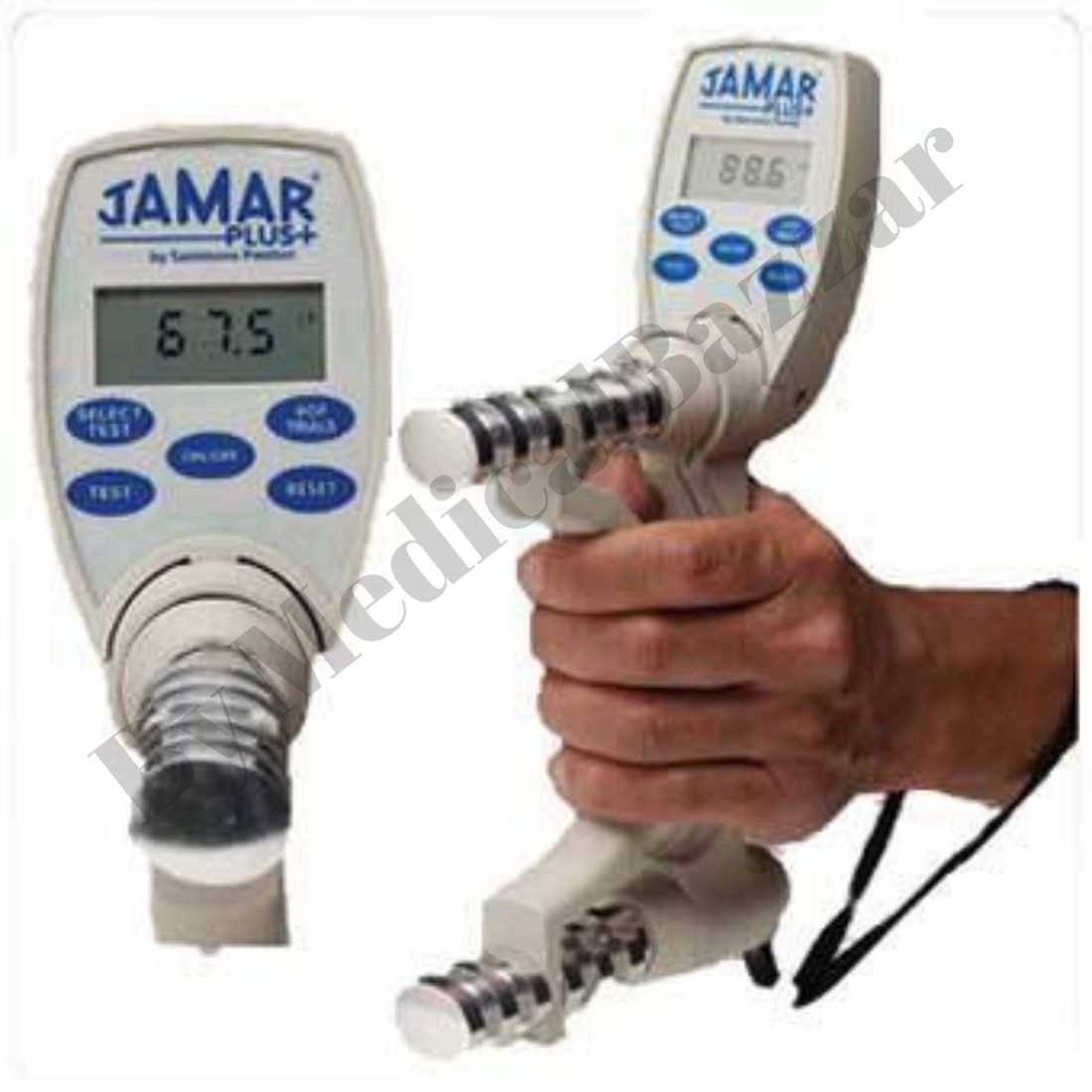 Jamar Digital hand dynamometer Plus - 200 Lbs