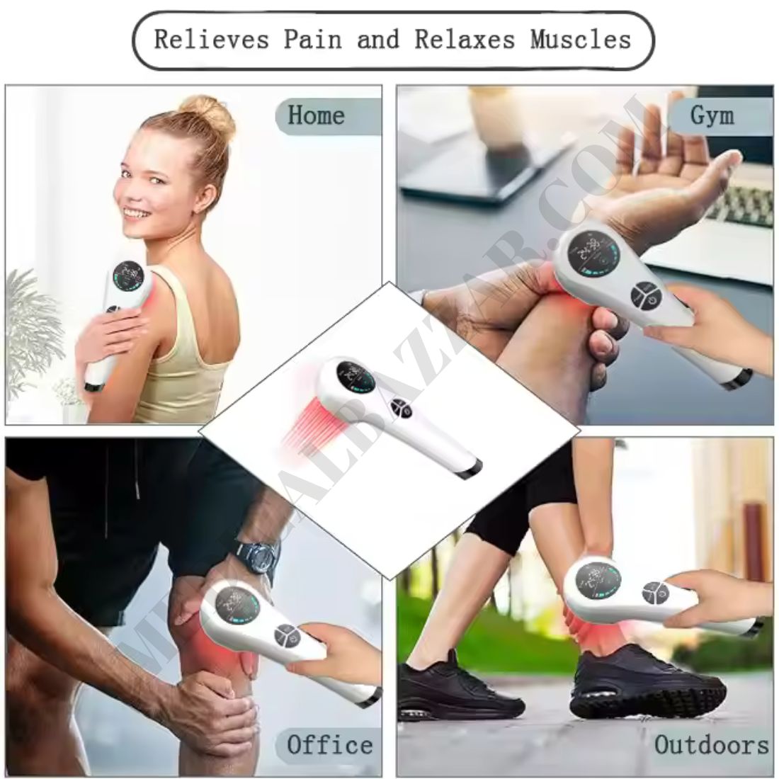 Portable Leaser therapy Machine (650Mw) with tripod