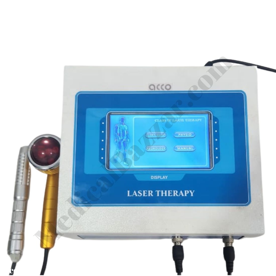 acco Physiotherapy Laser Therapy Unit Class 3 500Mw (Touch Screen) with 2 Probes
