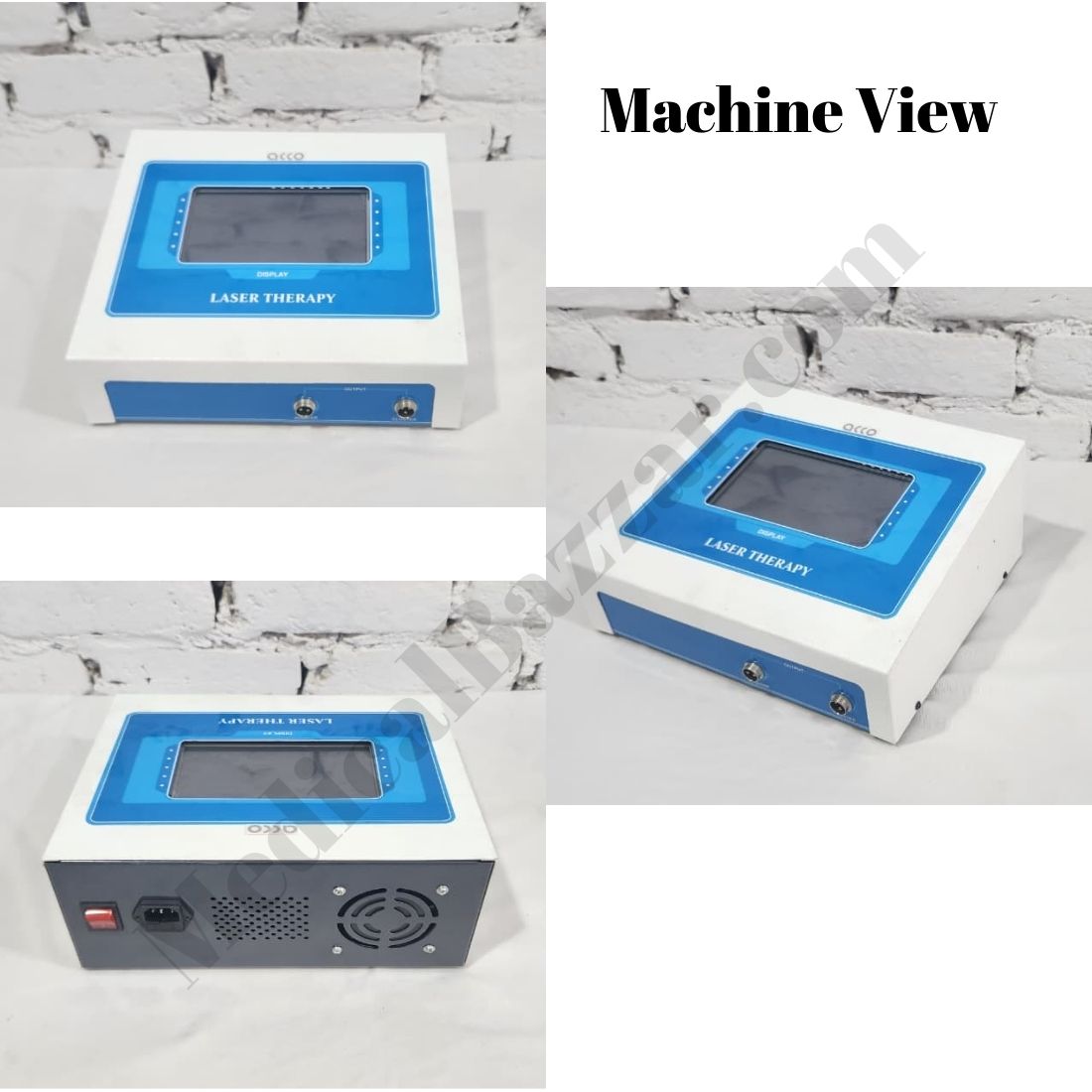 acco Physiotherapy Laser Therapy Unit Class 3 500Mw (Touch Screen) with 2 Probes