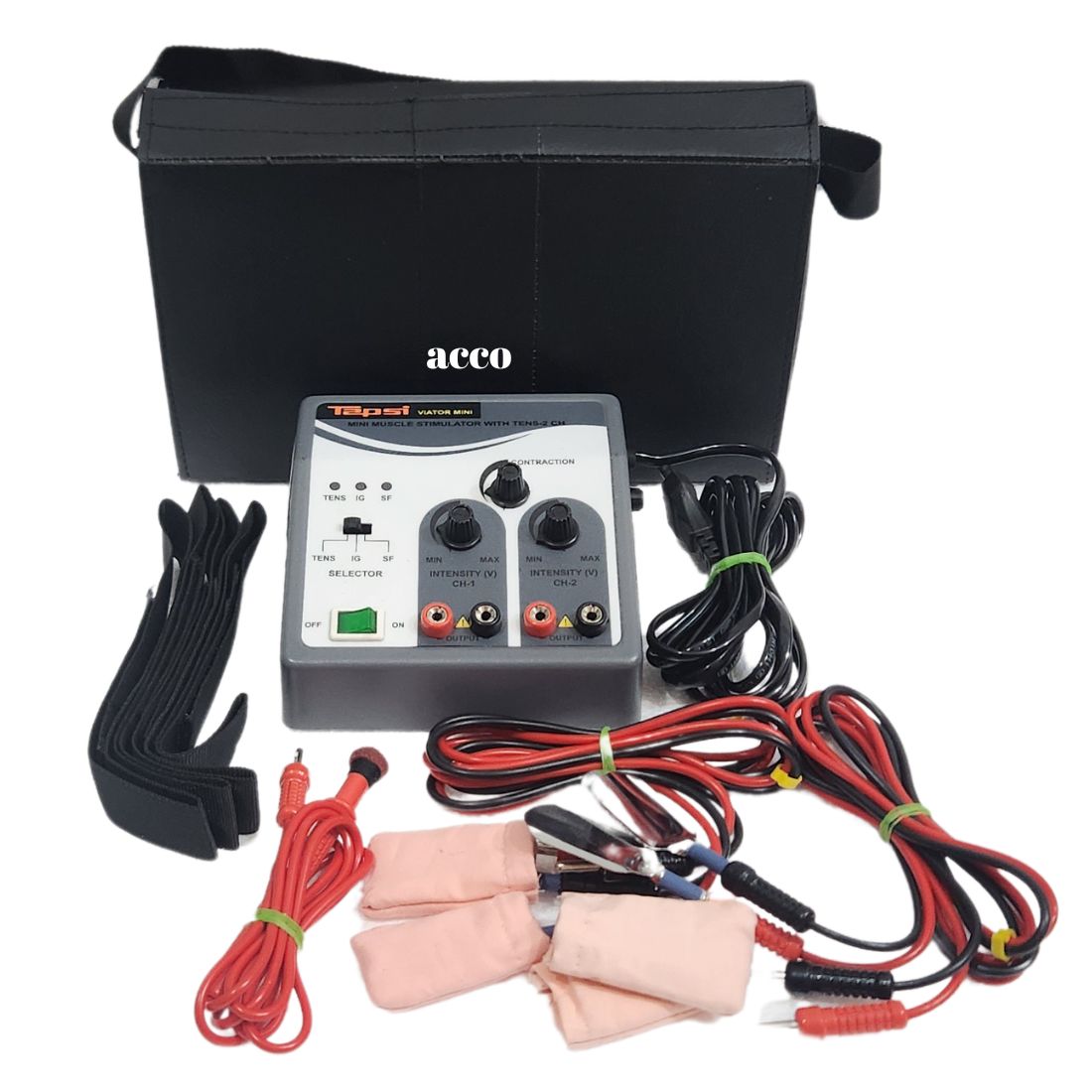 Tapsi MINI Muscle Stimulator (With 2 channel TENS)