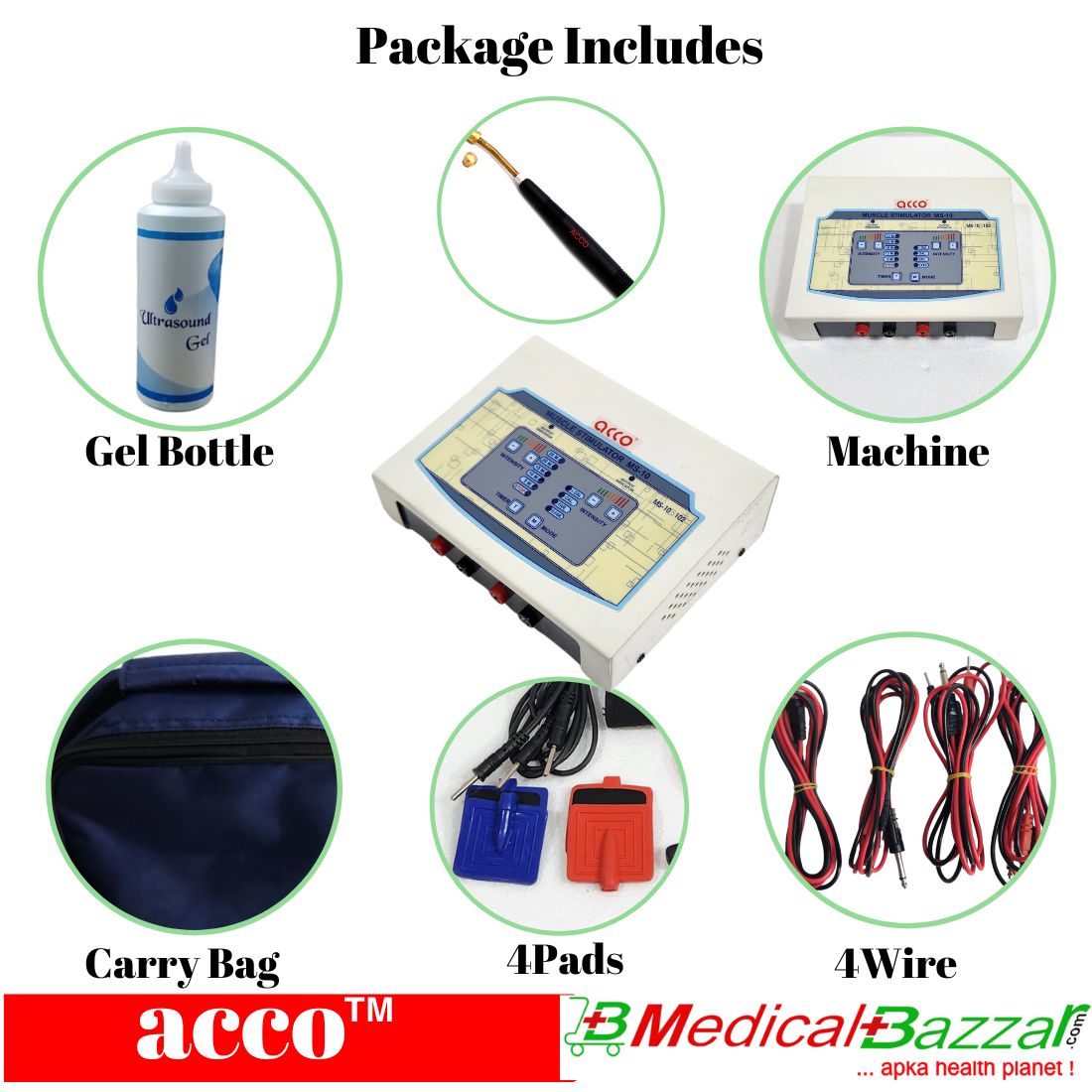 acco Digital Muscle Stimulator(Portable)