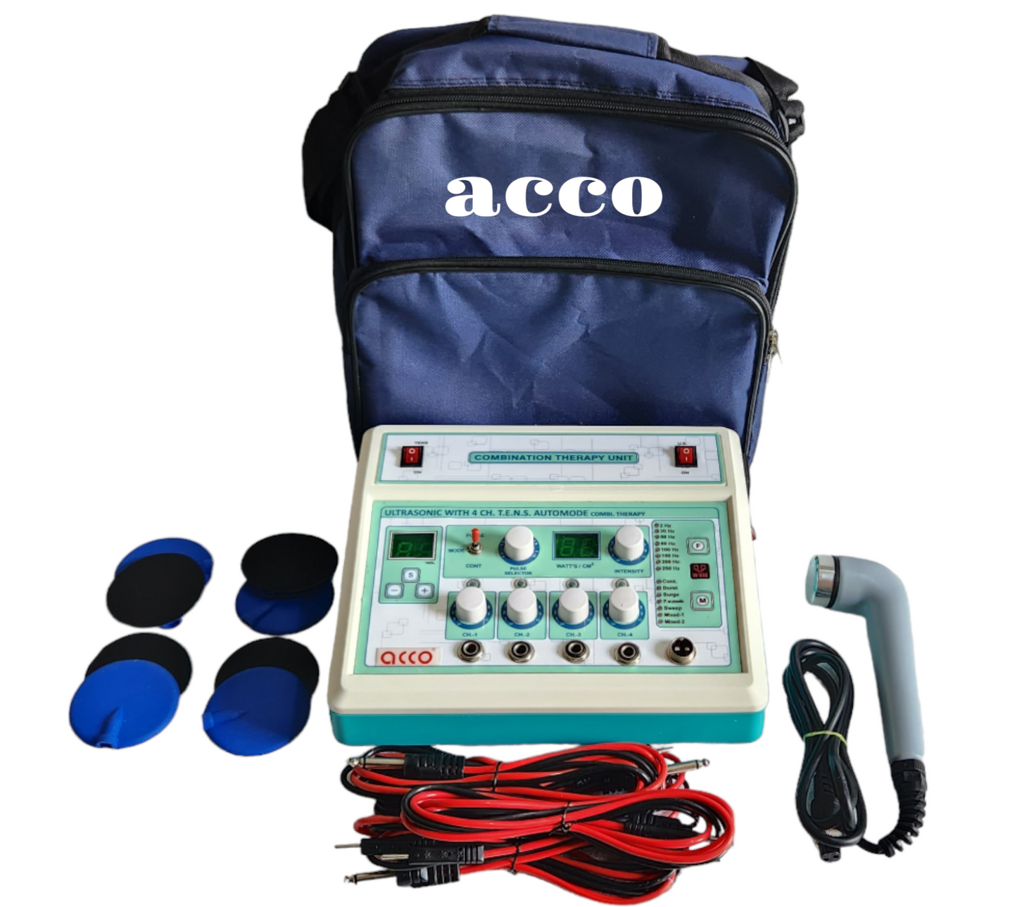 acco Ultrasound Therapy 1 Mhz with 4 Channel Tens Machine