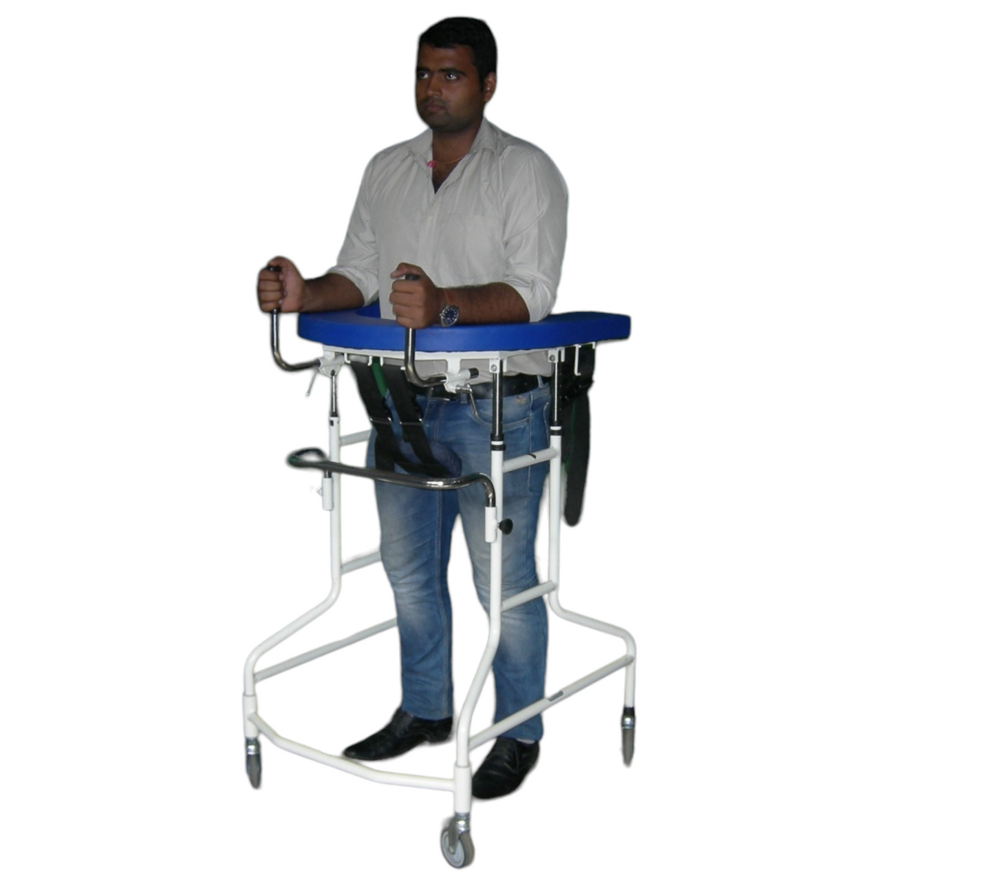 Support Walker- Gaiter Walker With Seat & Arm Support (Adult)