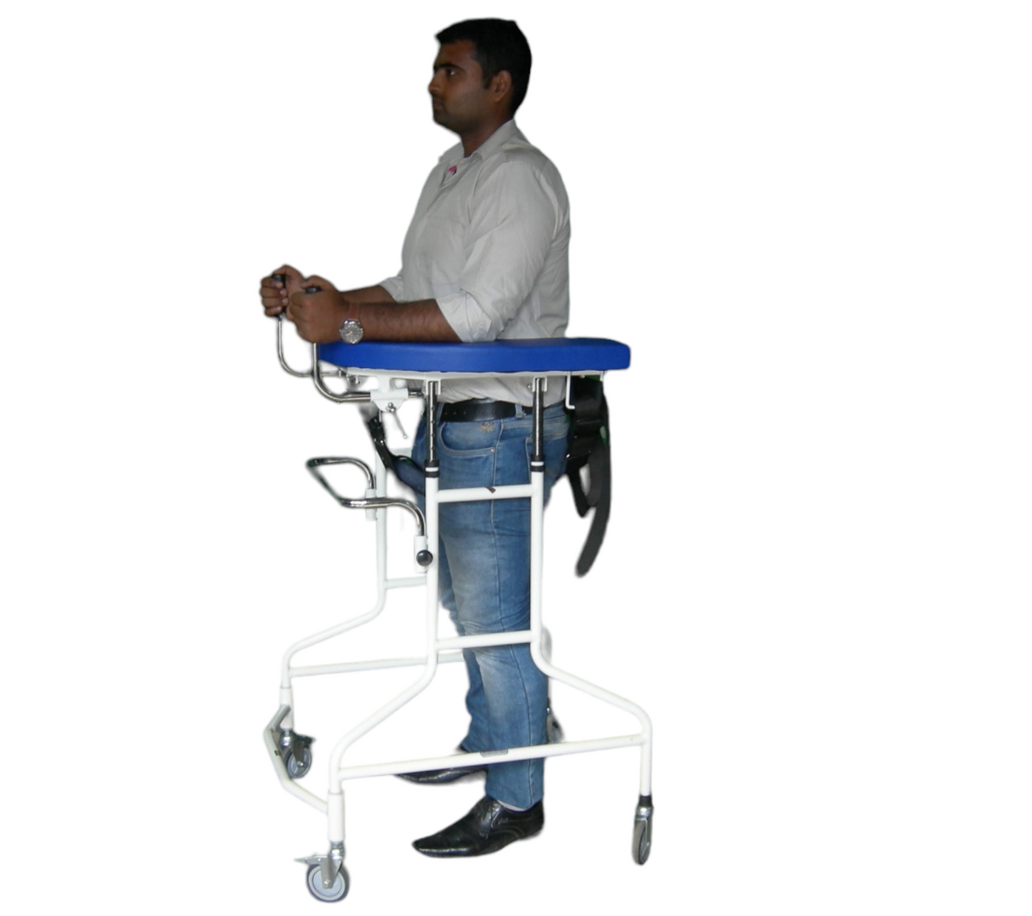 Support Walker- Gaiter Walker With Seat & Arm Support (Adult)