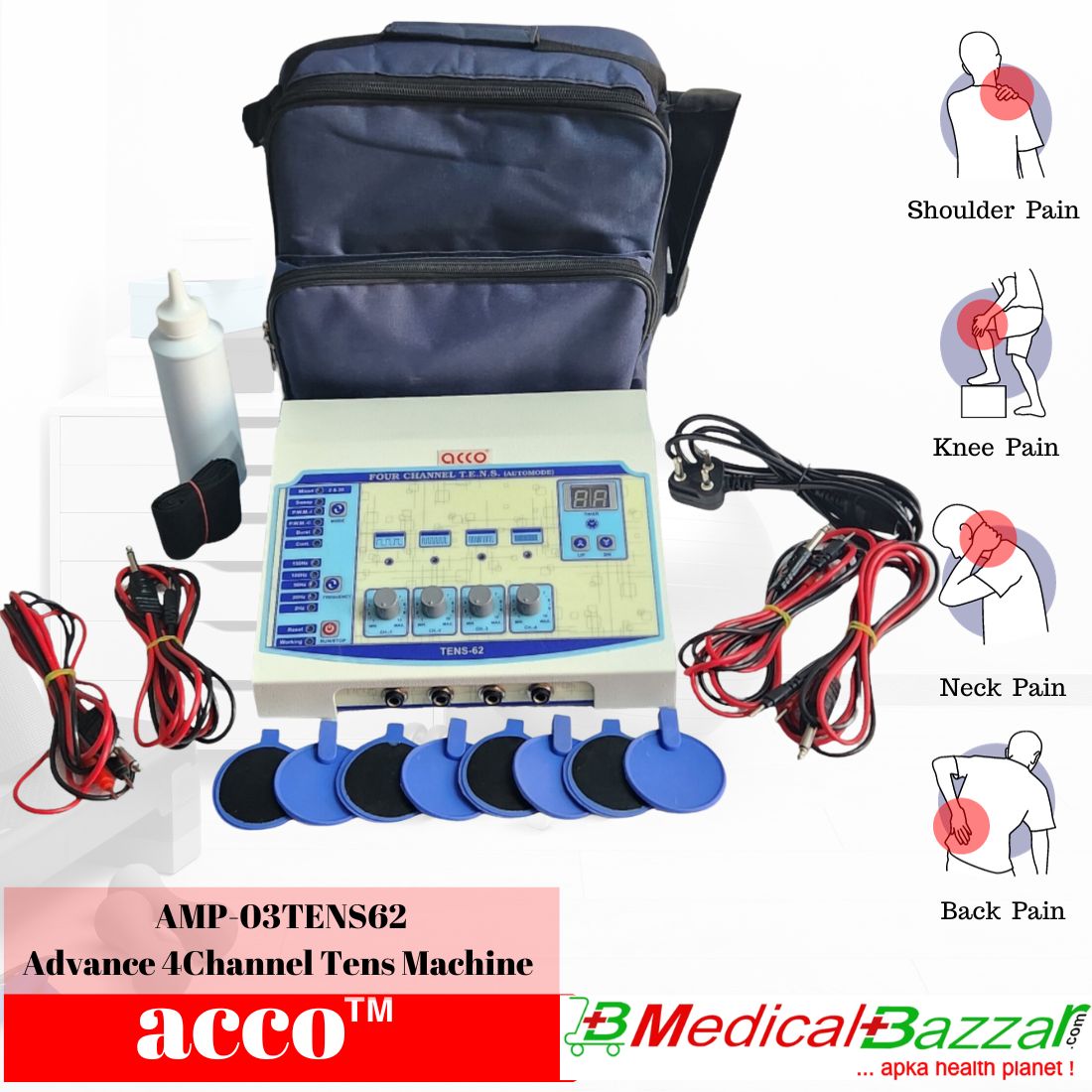 acco Advance 4 Channel Tens Machine