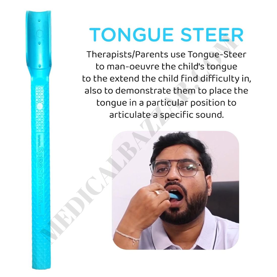 Tongue Steer / Tongue Twister (Set of 3Pcs)