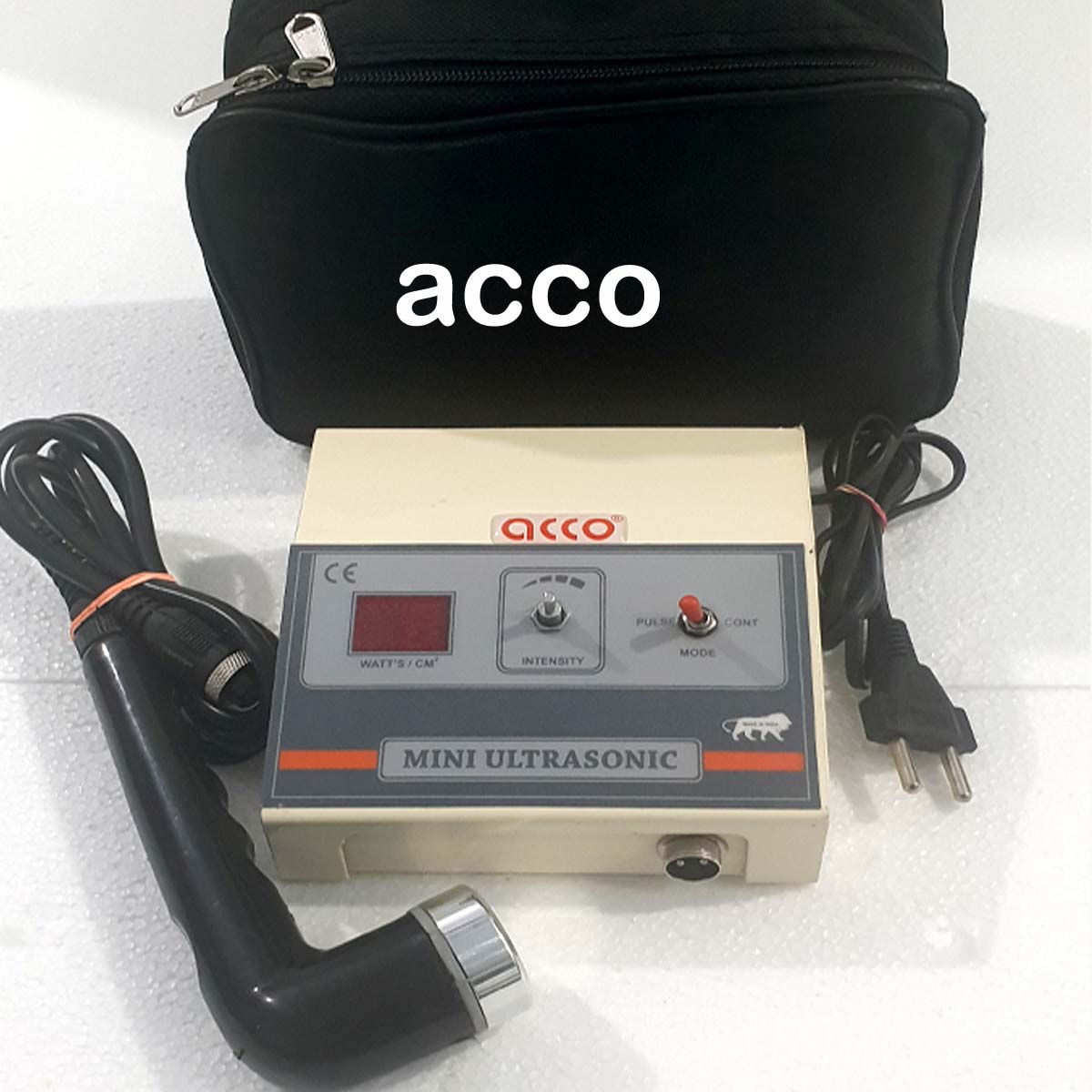 acco Mini Ultrasound Therapy Machine (1MHz) Metal Body