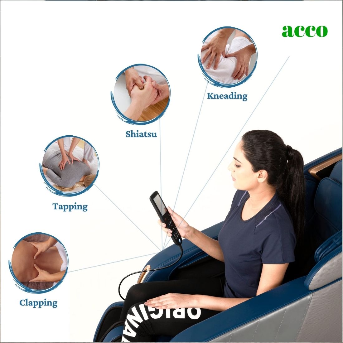 Full Body Automatic Intelligent 3D Massage Chair (Model-Z100)