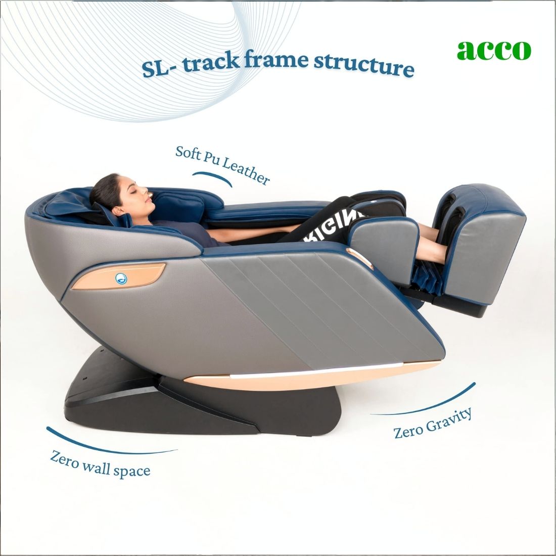 Full Body Automatic Intelligent 3D Massage Chair (Model-Z100)