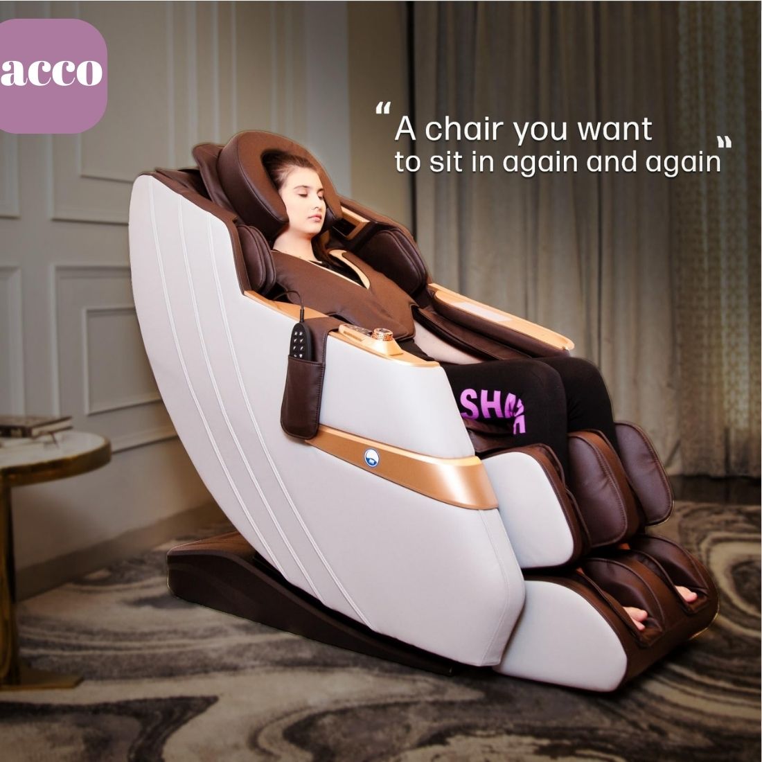 3D Electric Massage Chair with Head Massage (Model Z80)