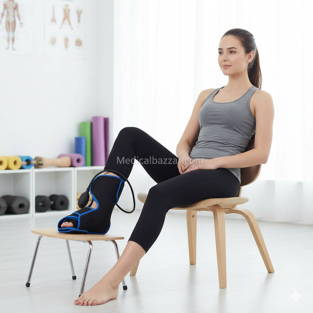 Ankle Cold Compression Wrap (Manual)