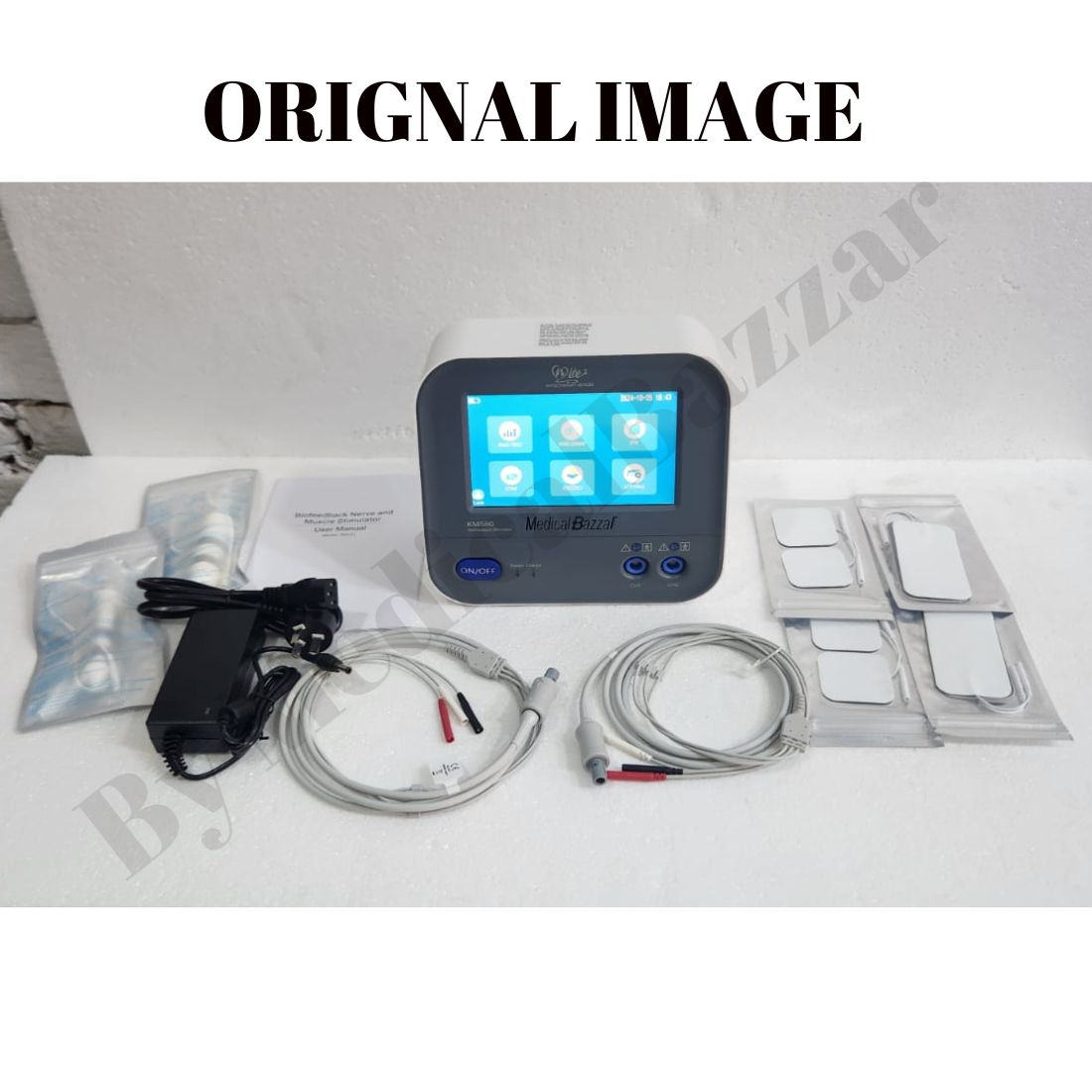 EMG Biofeedback Nerve and Muscle Stimulator with Pelvic & Anal Probe KM560