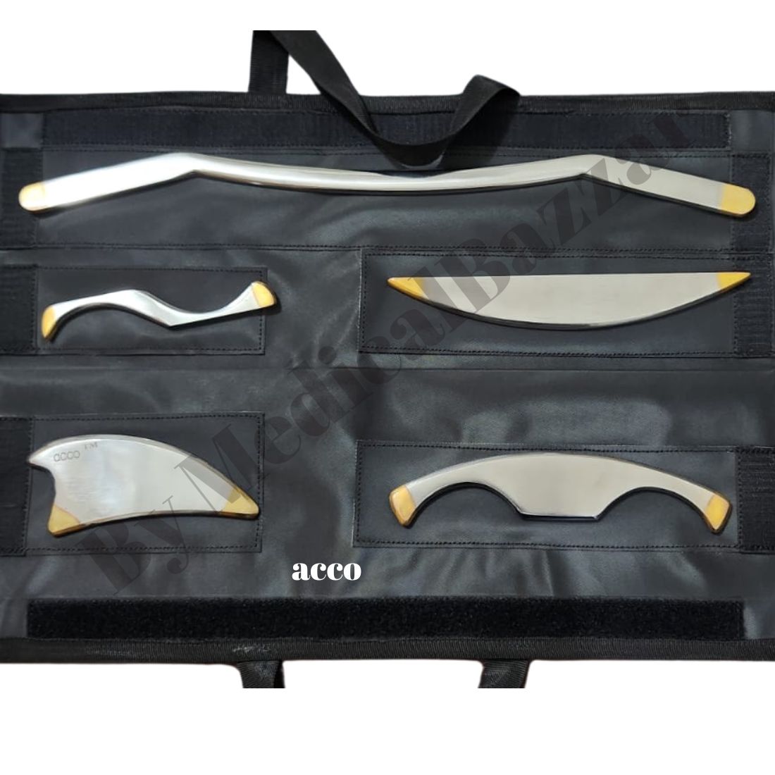 Golden IASTM TOOLS for physiotherapy -Graston tool