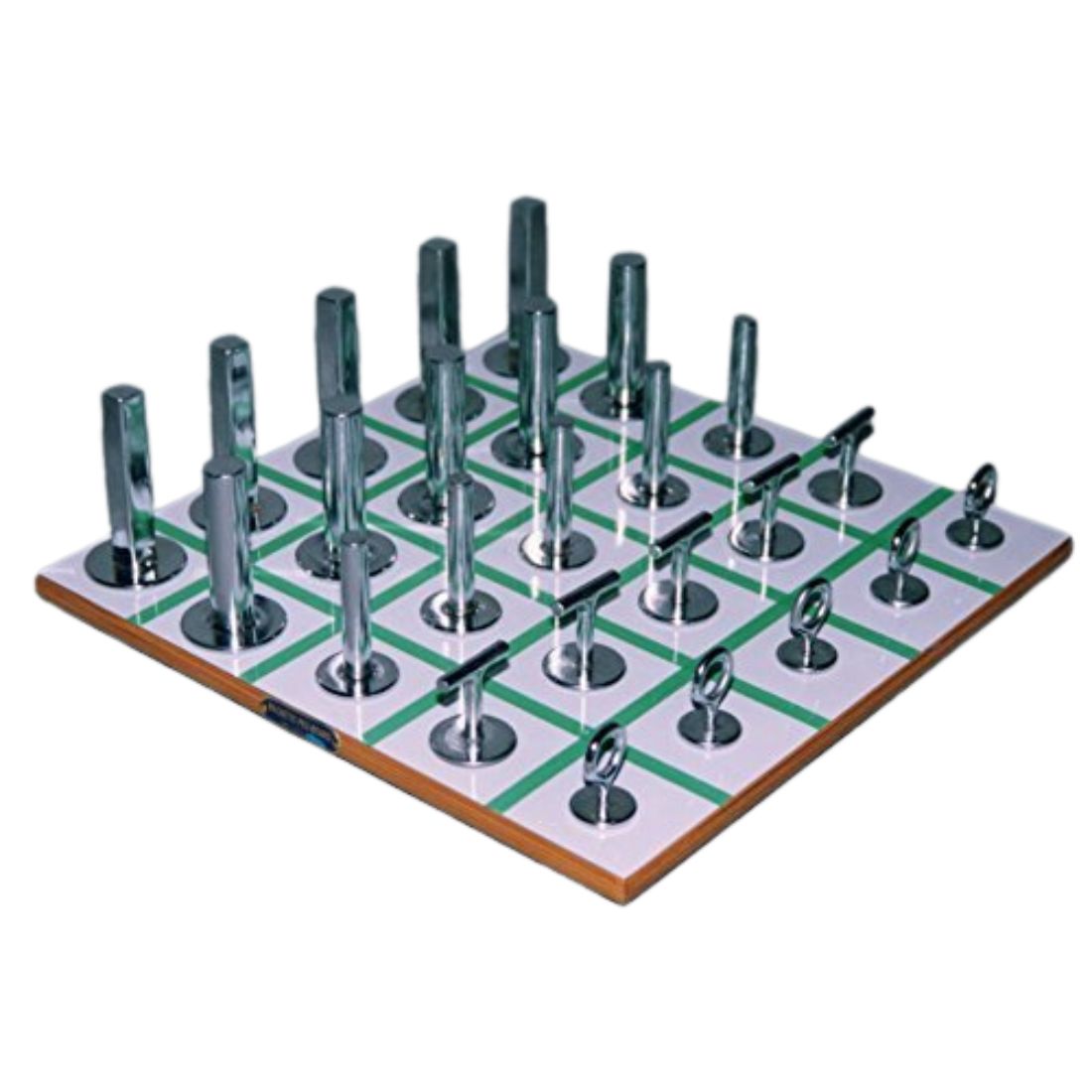 acco Magnetic peg board 25 pegs with diff grip holds