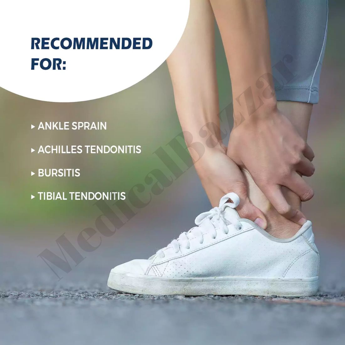 Ankle Cold Compression Wrap (Manual)