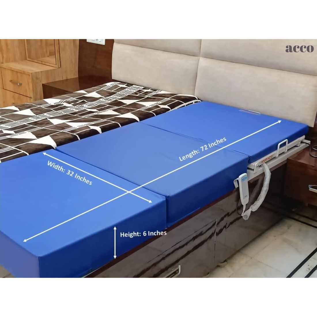 acco Motorized Recliner Back with Mattress
