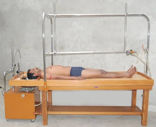 acco Massage Table with Shirodhara Yantra Automatic