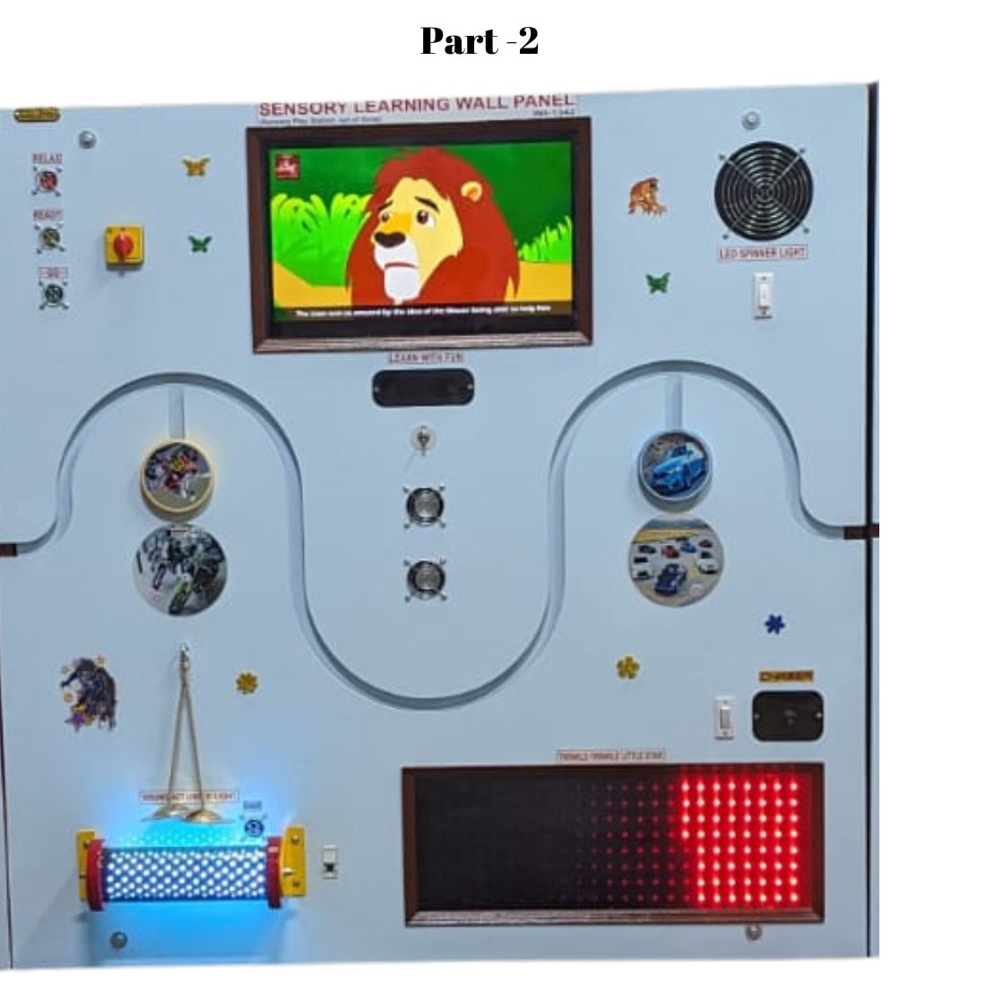 acco Sensory Learning Wall Panel