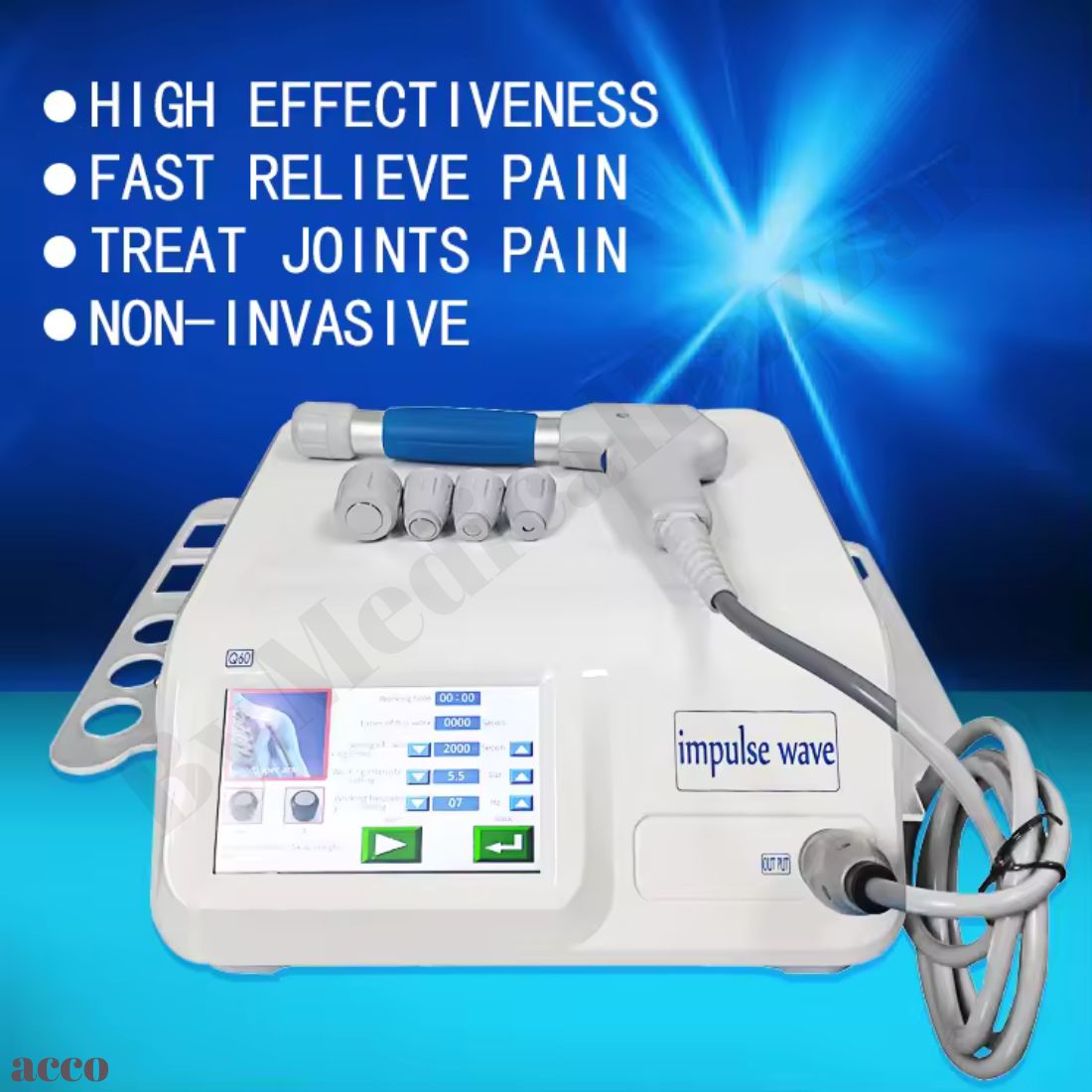 Pneumatic Shockwave Therapy Machine (8 Bar)