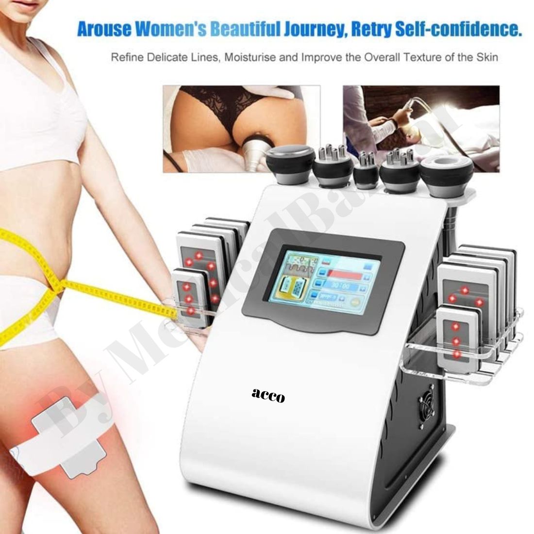 acco 6 in 1 Vacuum Cavitation RF Slimming & Beauty Machine