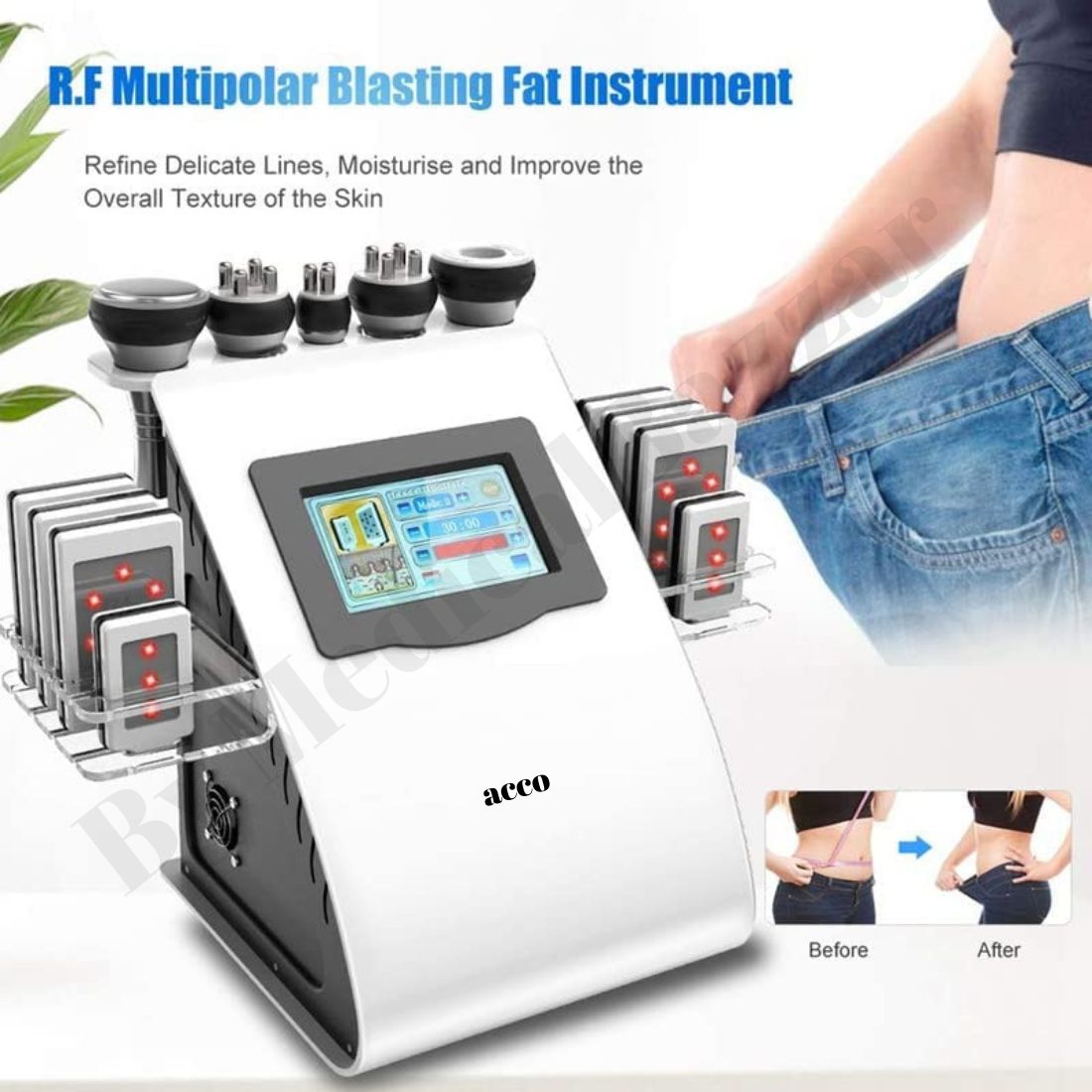 acco 6 in 1 Vacuum Cavitation RF Slimming & Beauty Machine