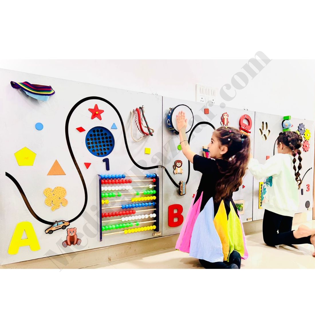 acco Sensory Wall Panel 3ft x 9ft (Set of 3 Pcs)
