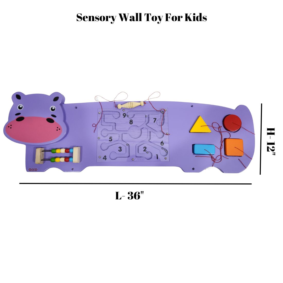 acco Sensory Wall toy For Kids