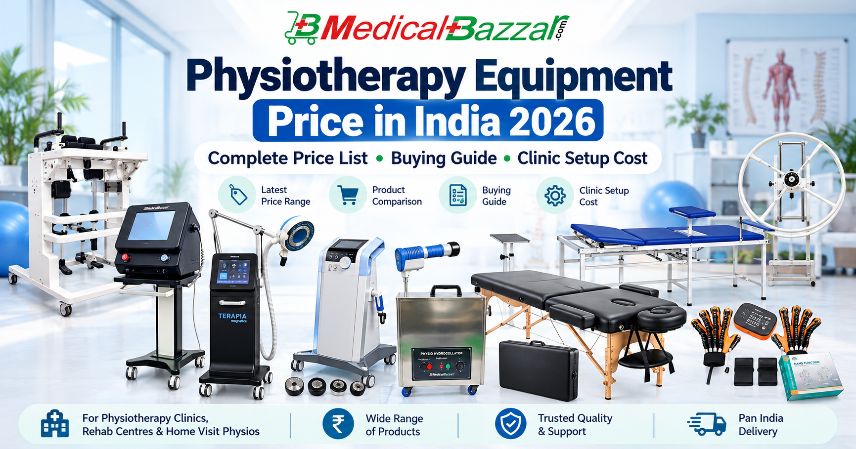 Physiotherapy Equipment Price in India 2026: Complete Price List & Buy ...