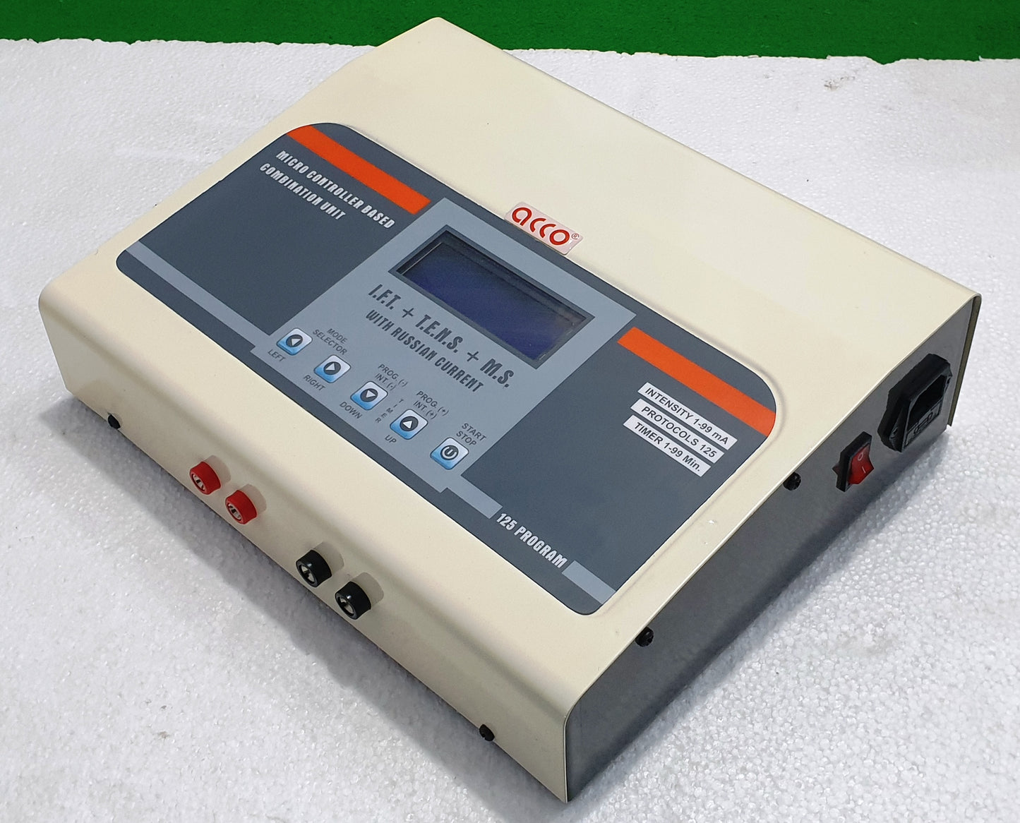 acco Interferential Therapy Machine with MS TENS LCD 125 Programs