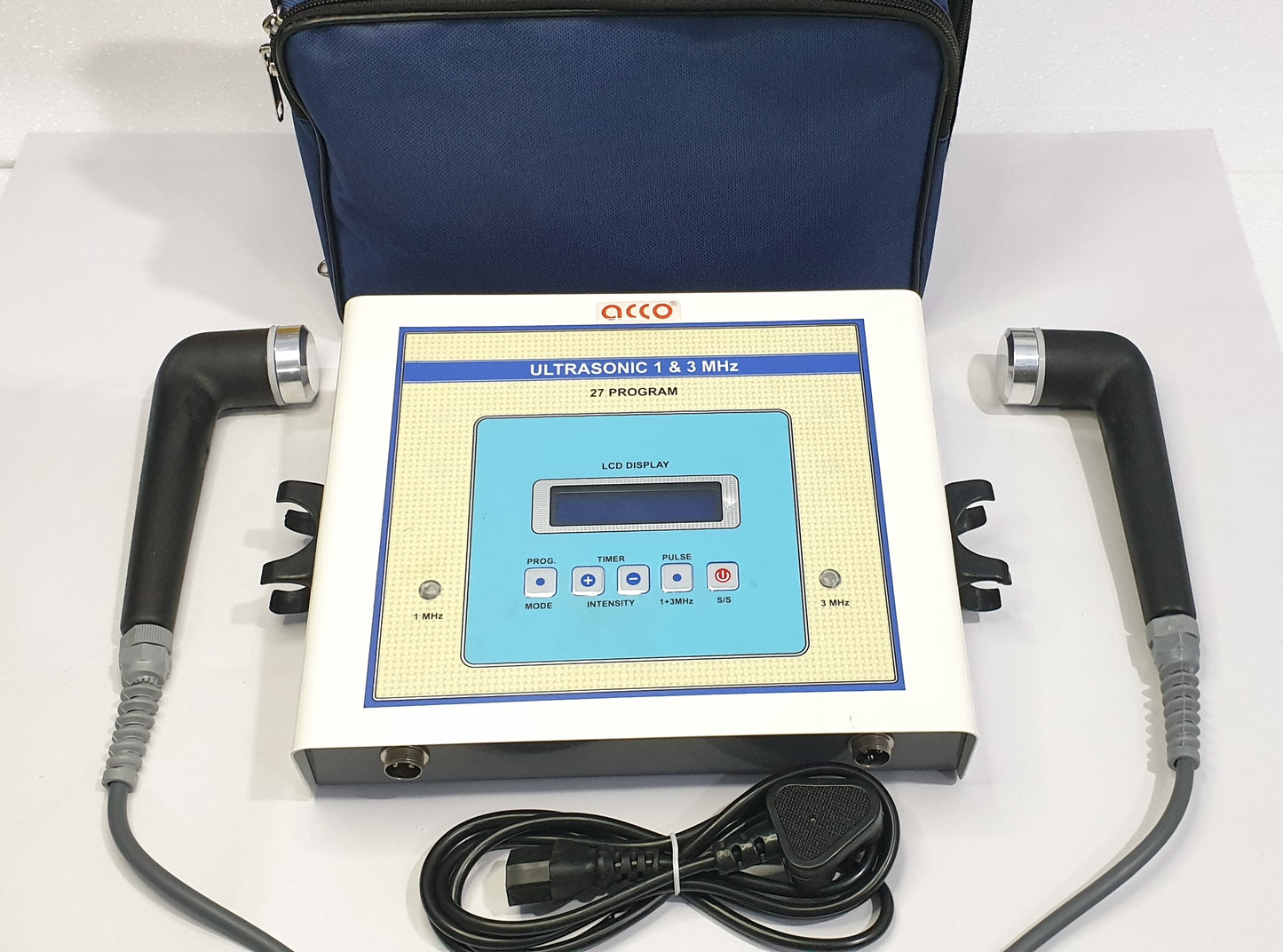 acco Ultrasound Therapy Unit (1&3Mhz) LCD 27 Prg