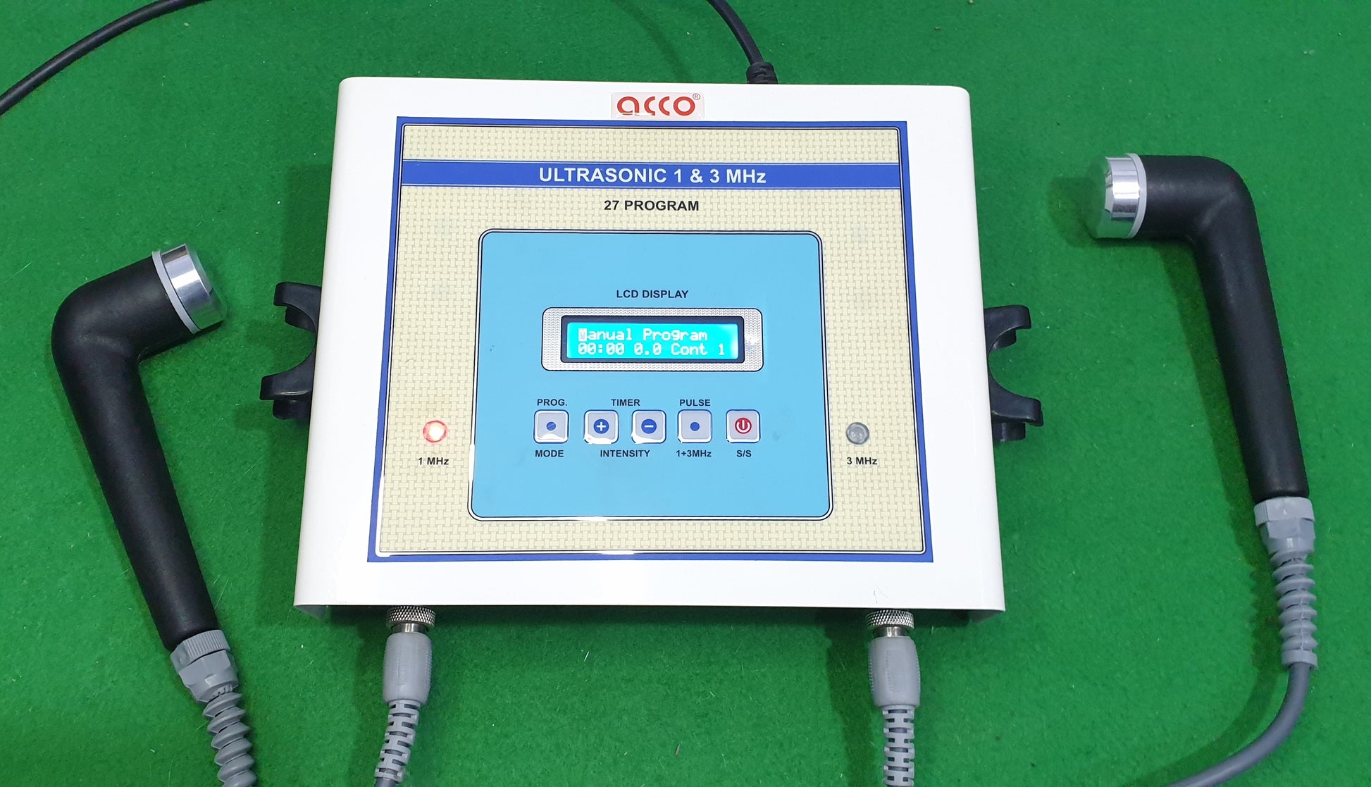 1/3Mhz Ultrasound Machine Portable Ultrasound Therapy LCD Programed Unit  I58BJ