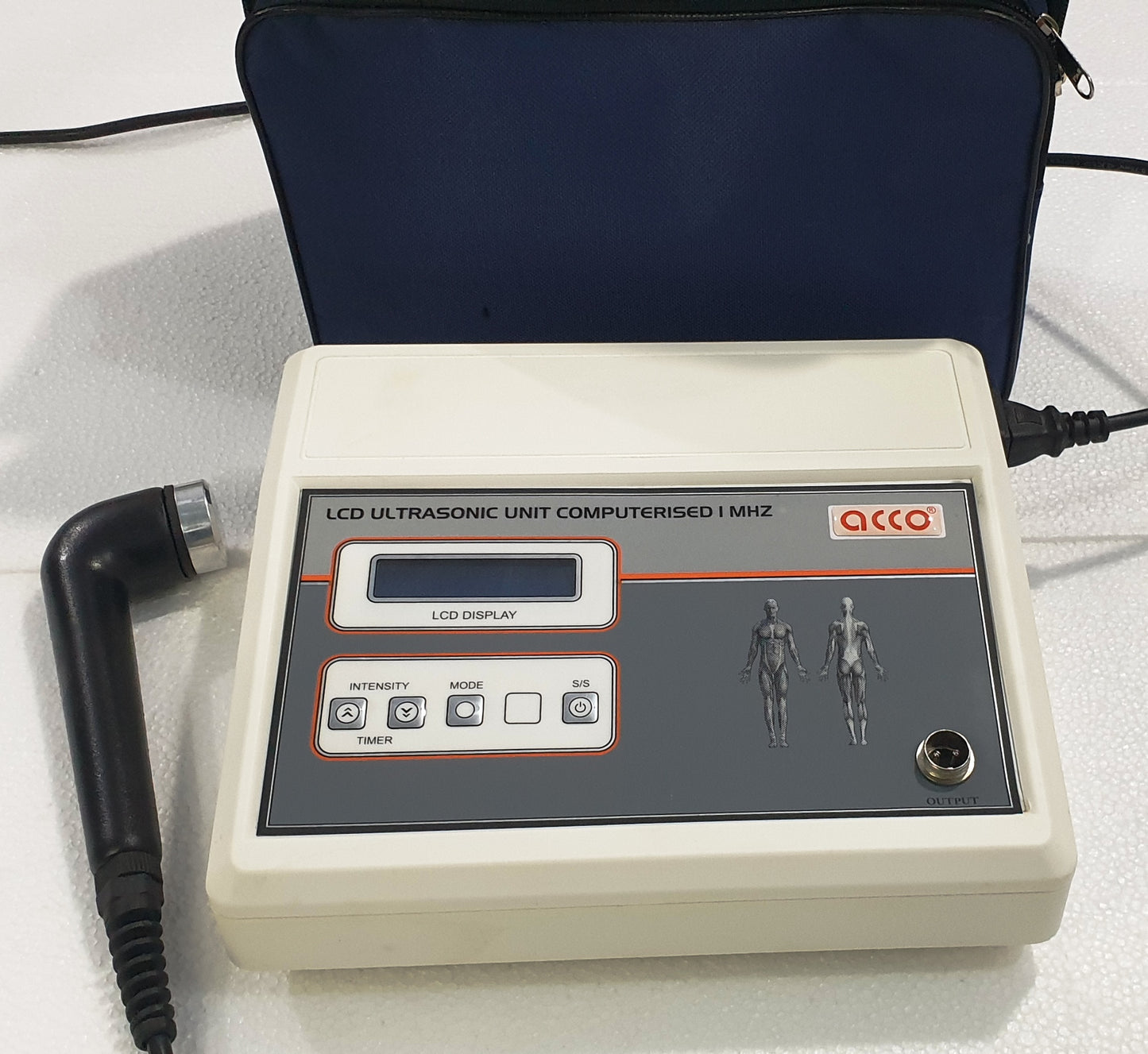 acco Physiotherapy Ultrasound Therapy Machine 1 Mhz, LCD Display - US22