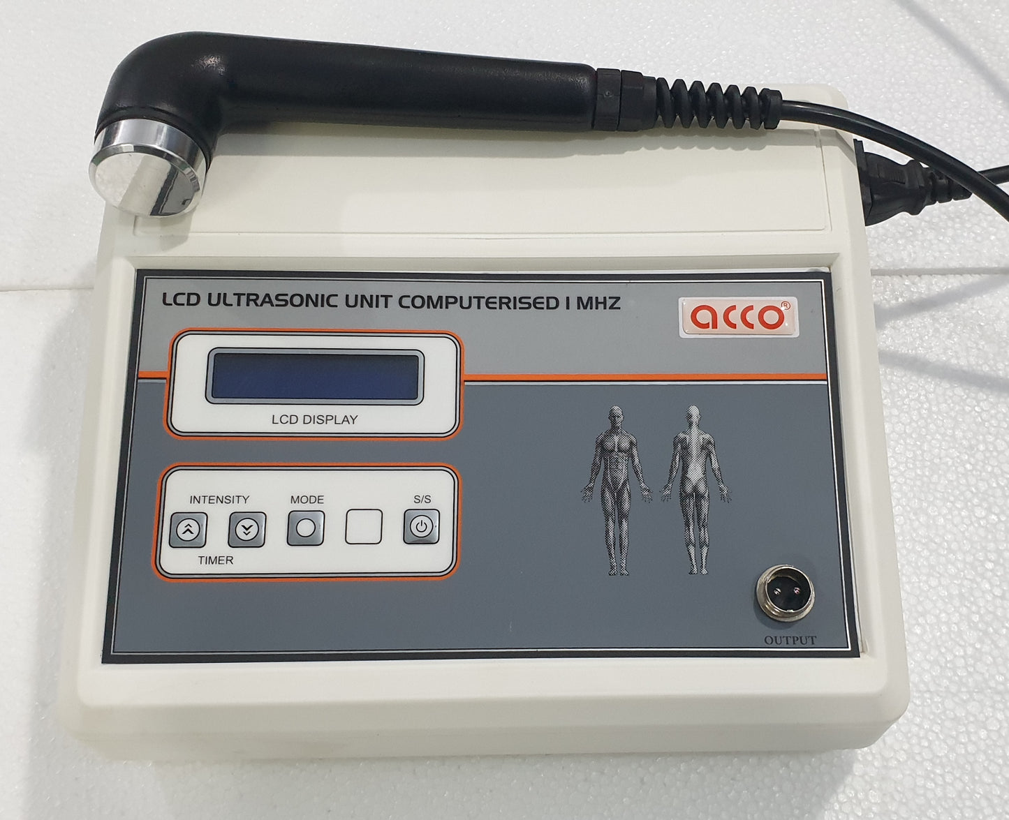 acco Physiotherapy Ultrasound Therapy Machine 1 Mhz, LCD Display - US22