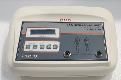 acco Ultrasound Therapy Machine 1& 3 Mhz, LCD Display - US24