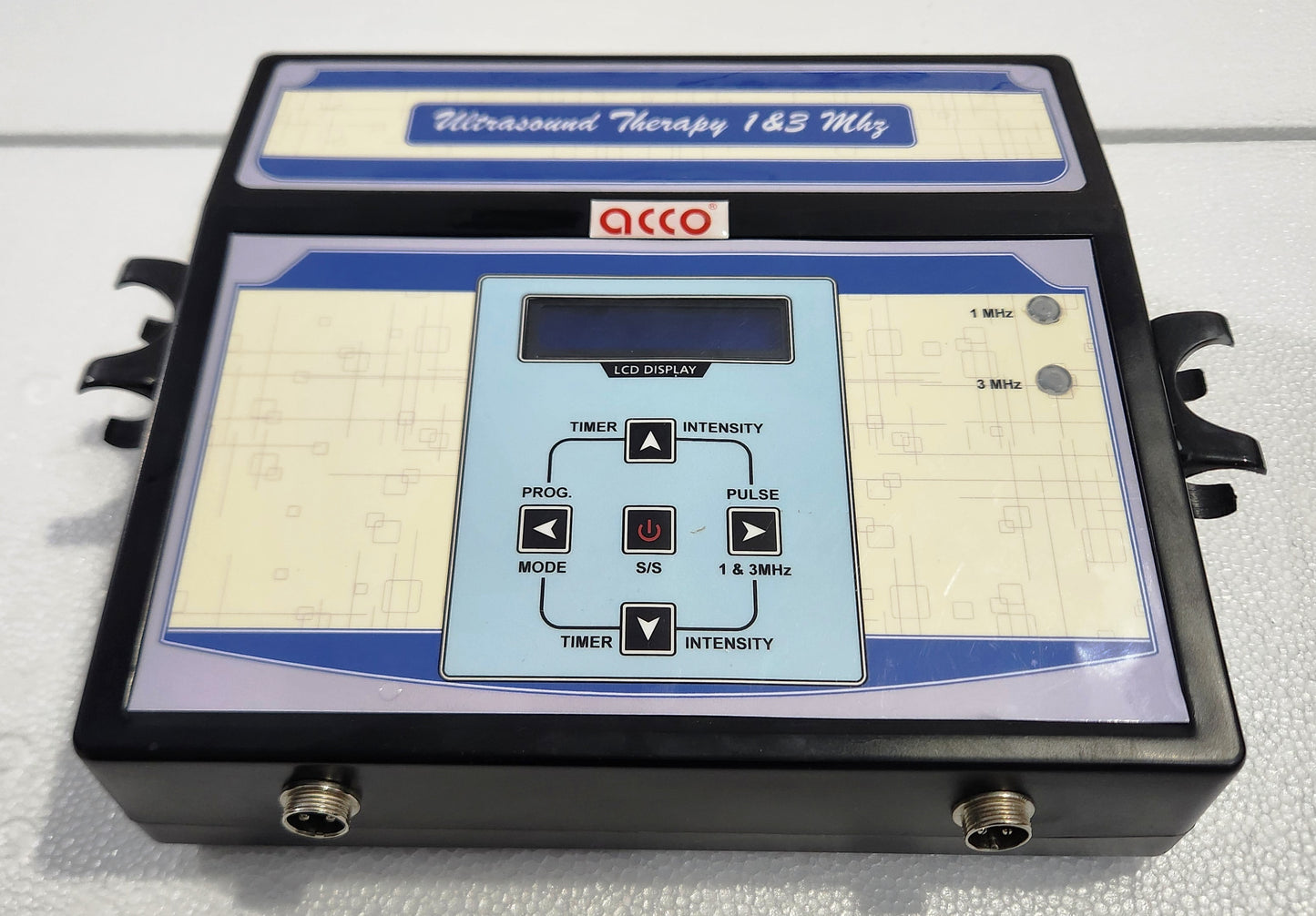 acco Ultrasound Therapy Unit (1&3Mhz) 27 Prg ABS Body