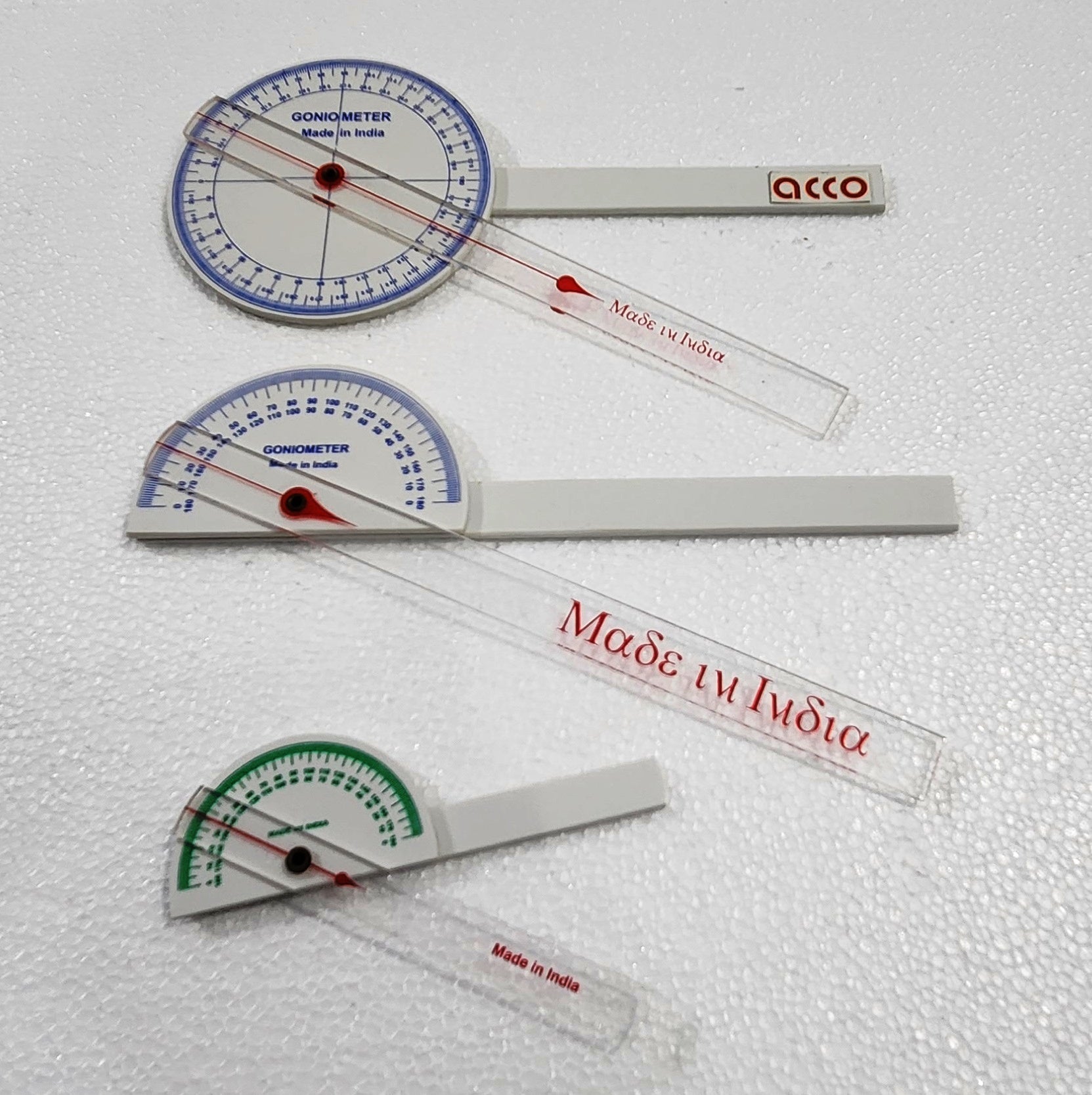 Goniometer Table Rom Buy Plastic Goniometer For Range Of Motion Online - MedicalBazzar
