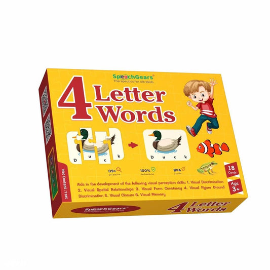 SpeechGears 4 Letter Words Puzzle