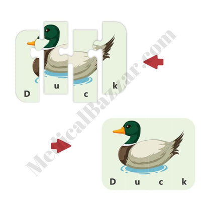 SpeechGears 4 Letter Words Puzzle