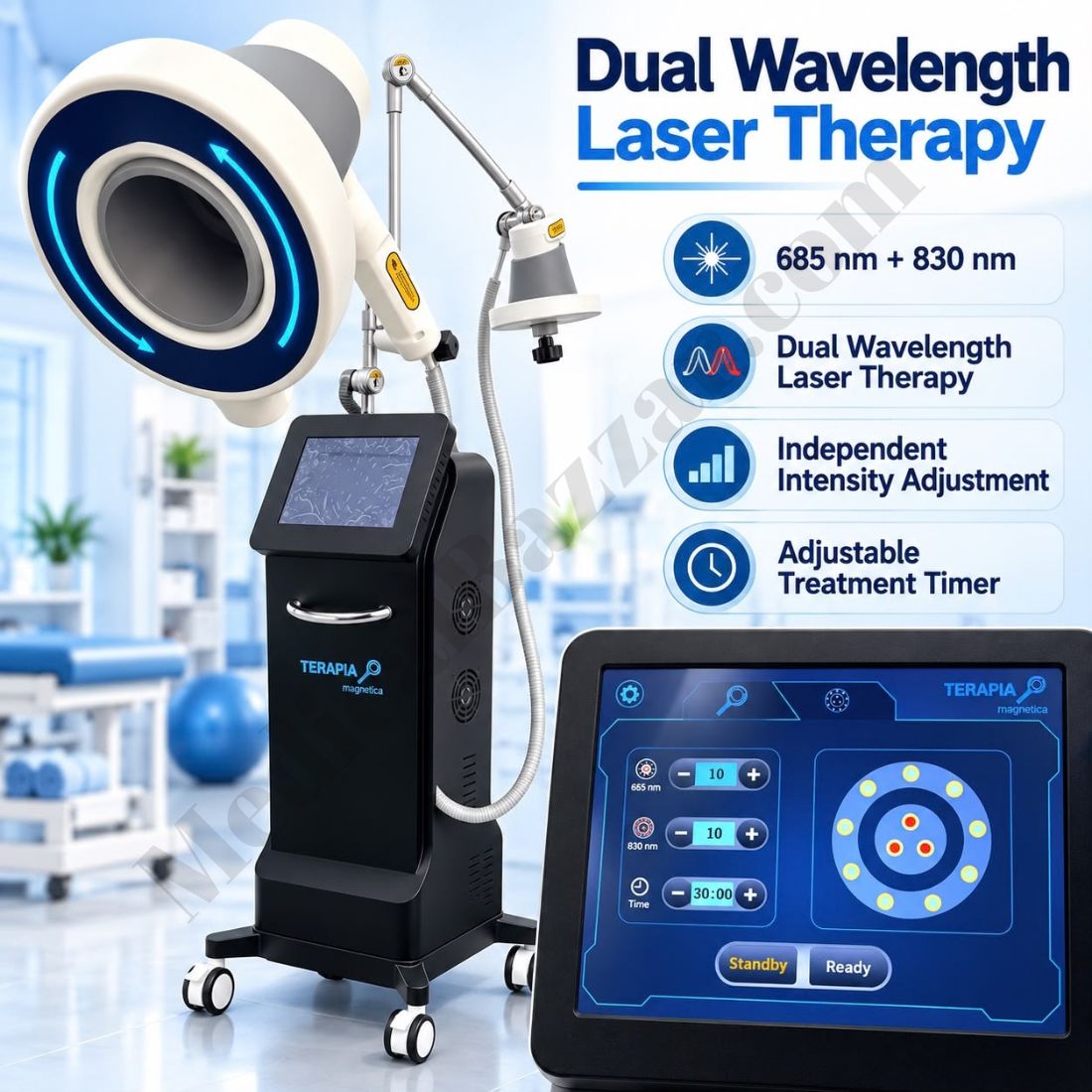 Magneto Therapy with Laser Machine (Floor Model)