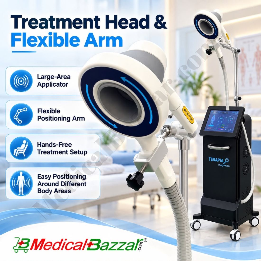 Magneto Therapy with Laser Machine (Floor Model)