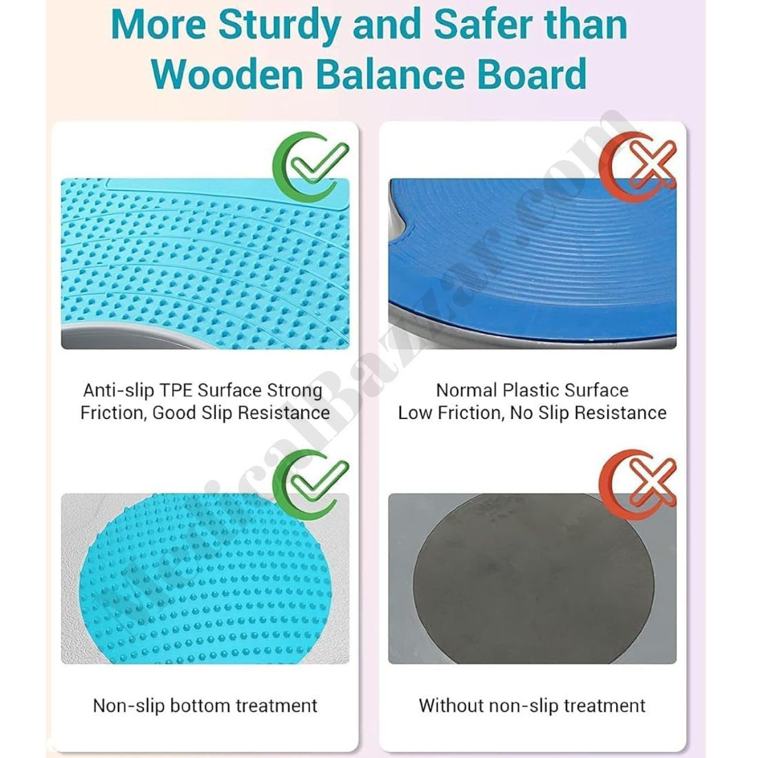 Imported Wobble Board (Round) - Balance Board