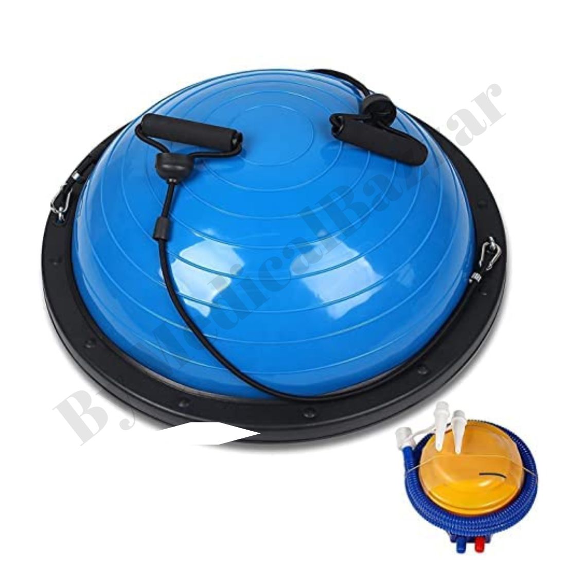 Bosu Ball (60Cm/48cm) with Tubing