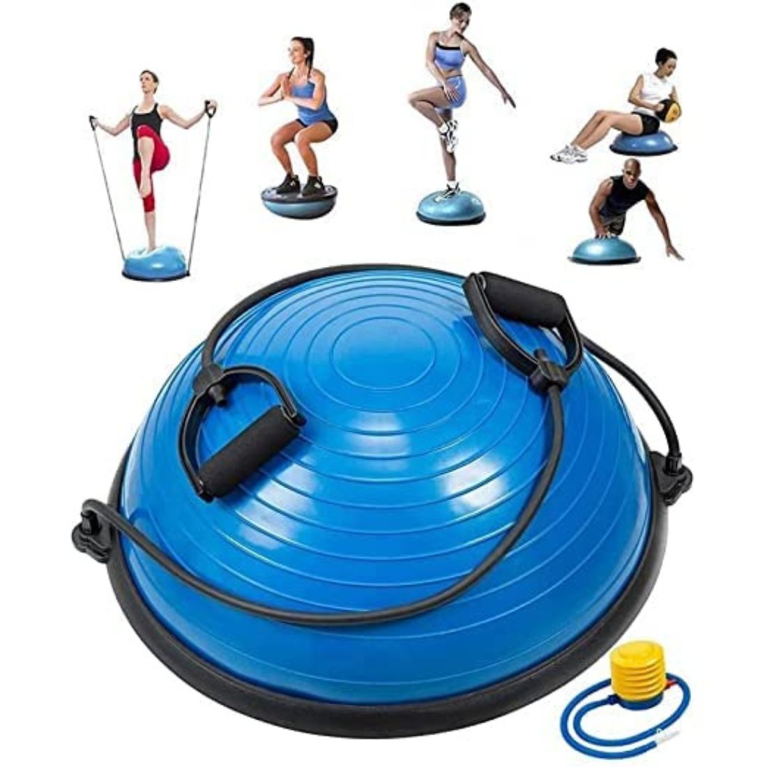 Bosu Ball (60Cm/48cm) with Tubing